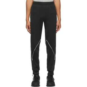 adidas Originals Black and White Big Trefoil Abstract Track Pants