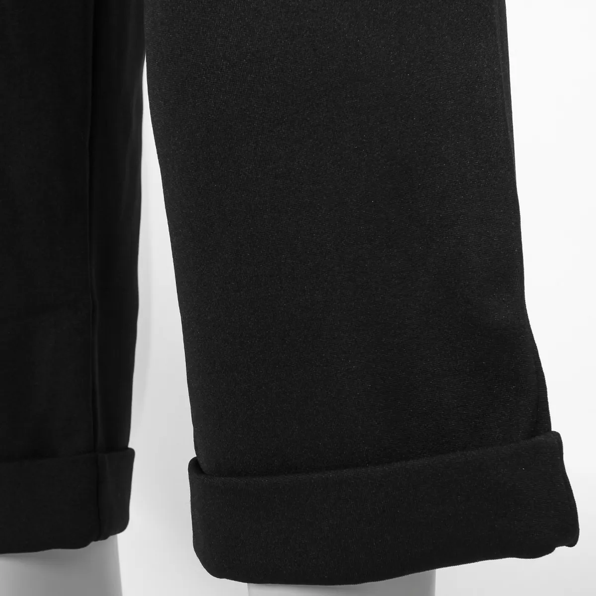 Adidas Y-3 Men's Turn Up Track Pants - Black