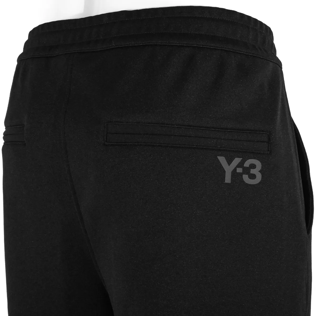 Adidas Y-3 Men's Turn Up Track Pants - Black