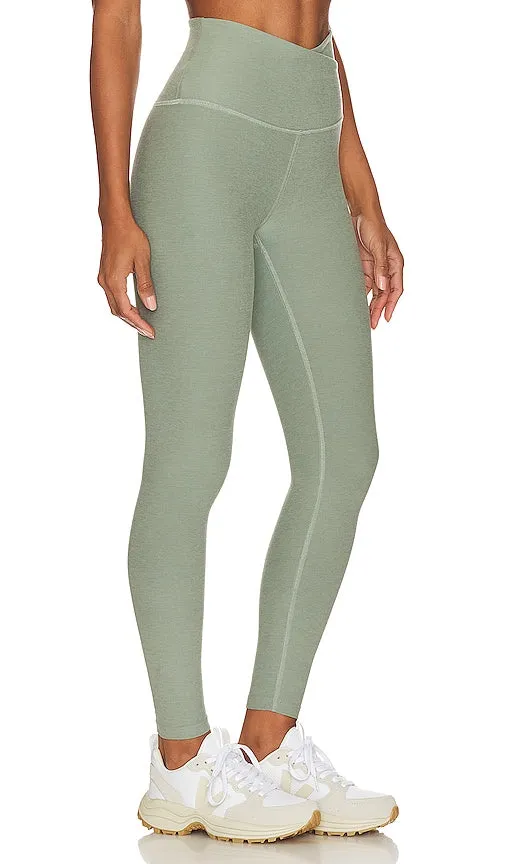 Beyond Yoga Spacedye At Your Leisure High Waistedmidi Legging in Sage