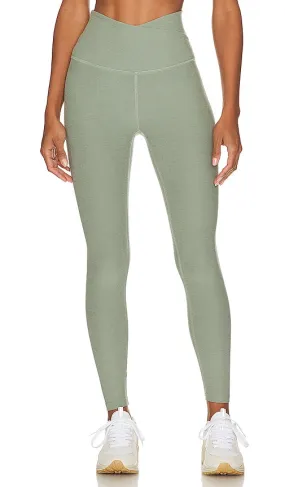 Beyond Yoga Spacedye At Your Leisure High Waistedmidi Legging in Sage