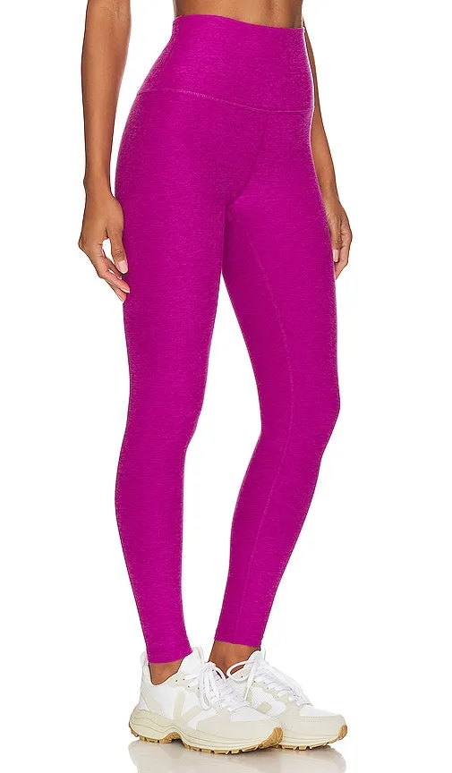 Beyond Yoga Spacedye Caught In The Midi High Waisted Legging in Purple