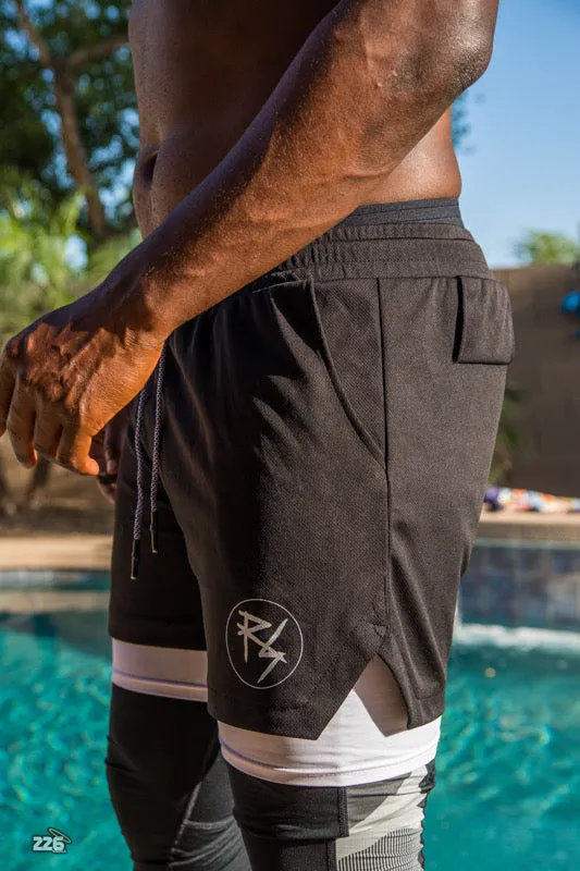 Compression/ Drawstring Shorts