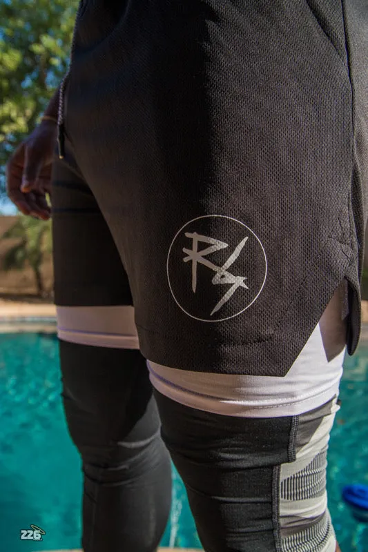 Compression/ Drawstring Shorts