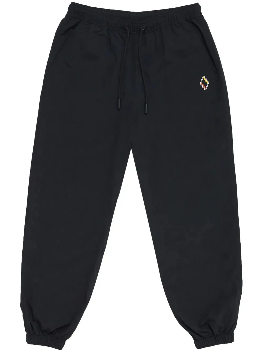 Cross-Embroidered Track Pants