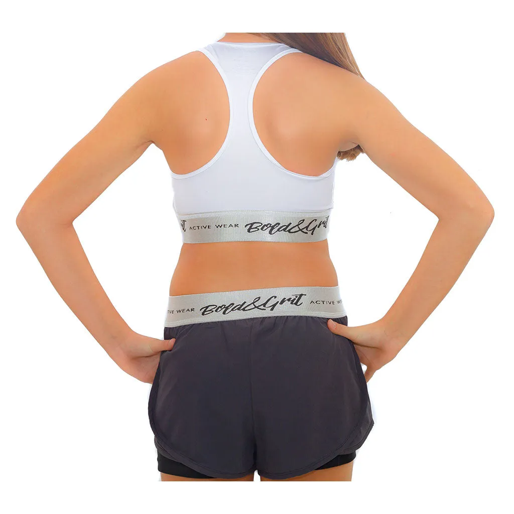 GIRLS' TWO IN ONE BELIEVE SHORT