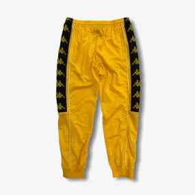 Kappa 222 BANDA 10 ALEN Track Pants Yellow Black White