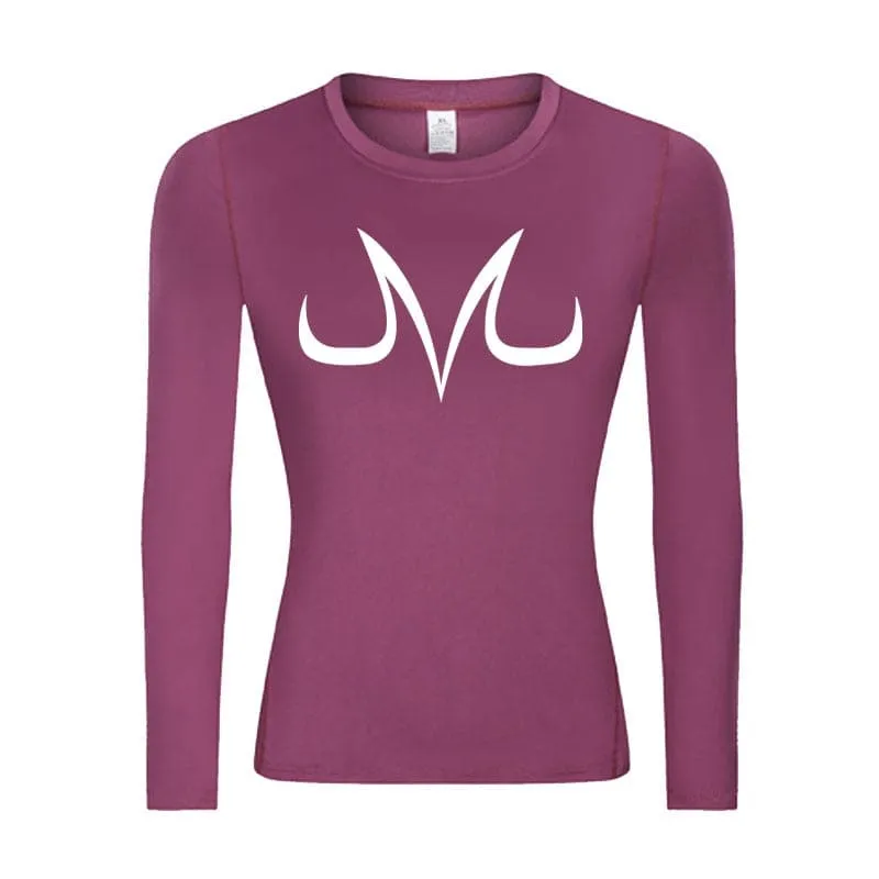 Majin Woman's Long Sleeve Compression Shirt