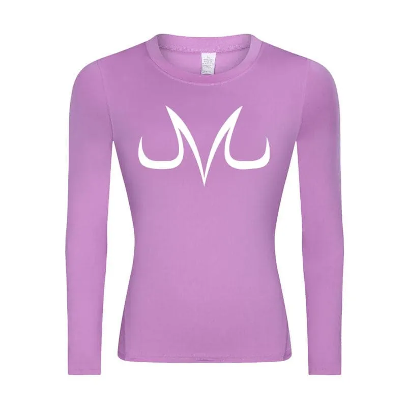 Majin Woman's Long Sleeve Compression Shirt