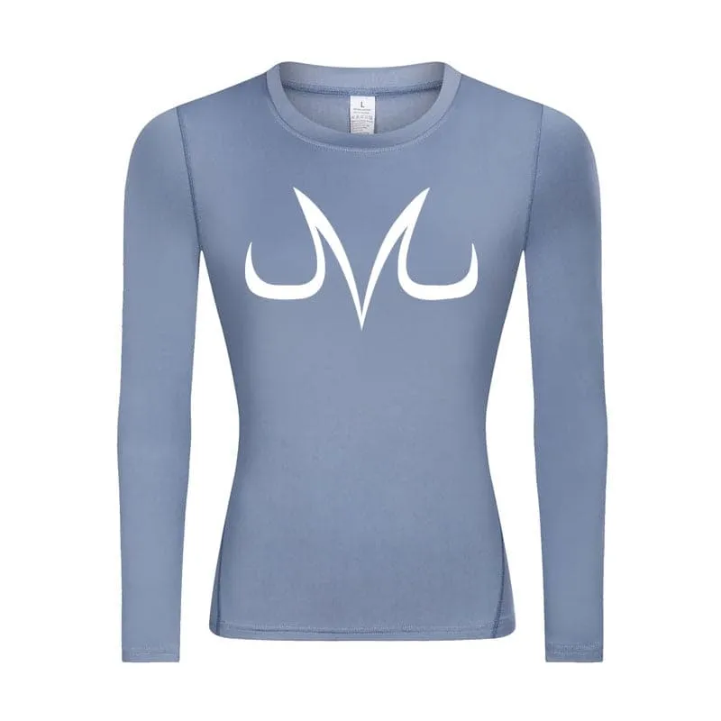 Majin Woman's Long Sleeve Compression Shirt