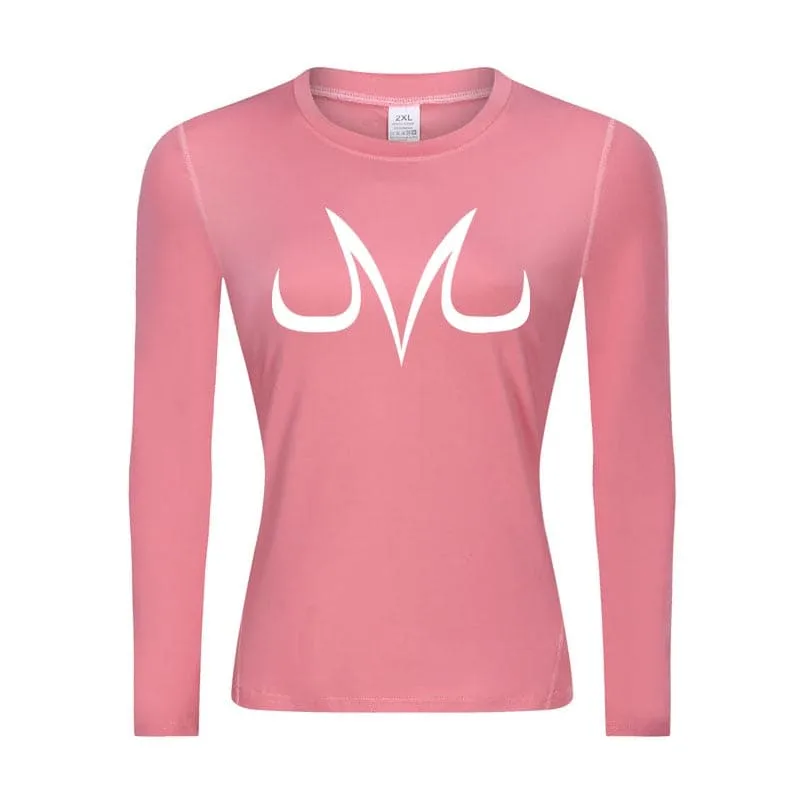 Majin Woman's Long Sleeve Compression Shirt