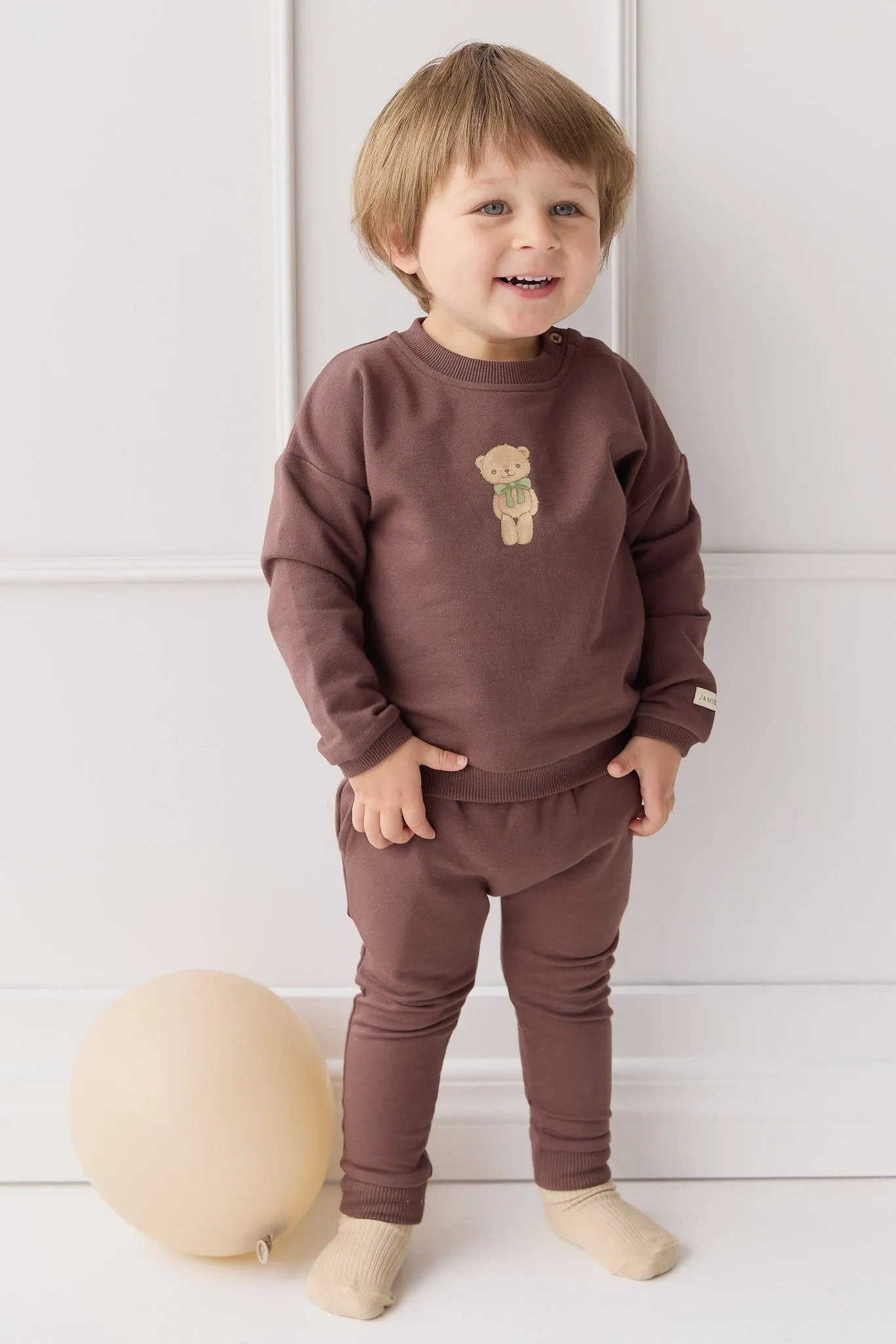 Organic Cotton Morgan Track Pant - Earth