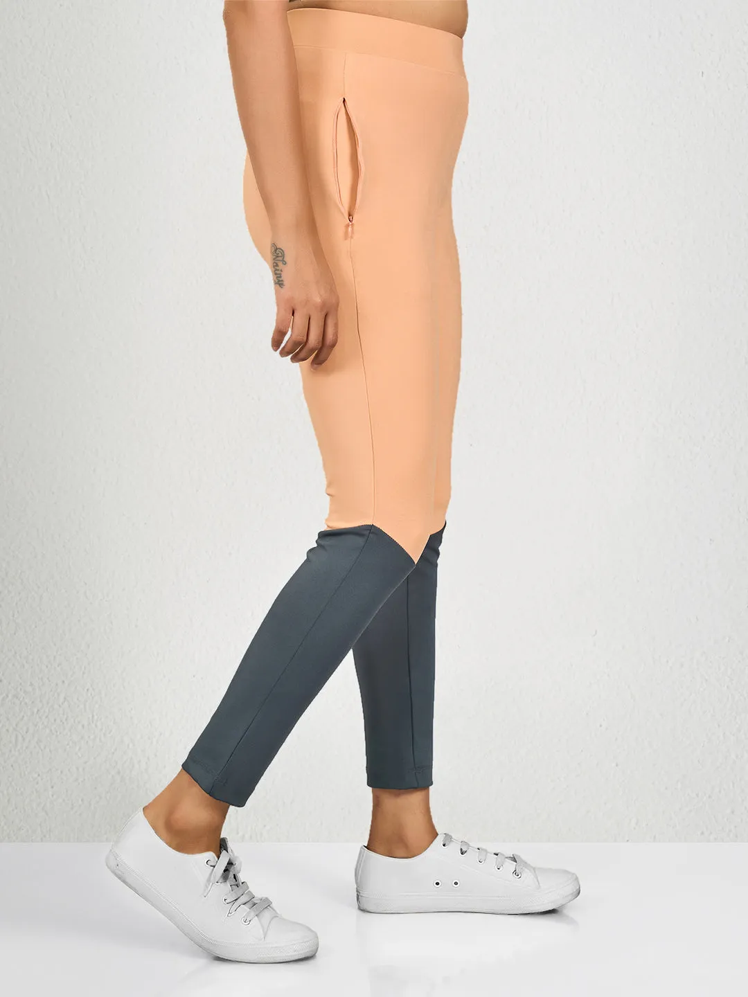 Peach & Grey OC Yoga Pants