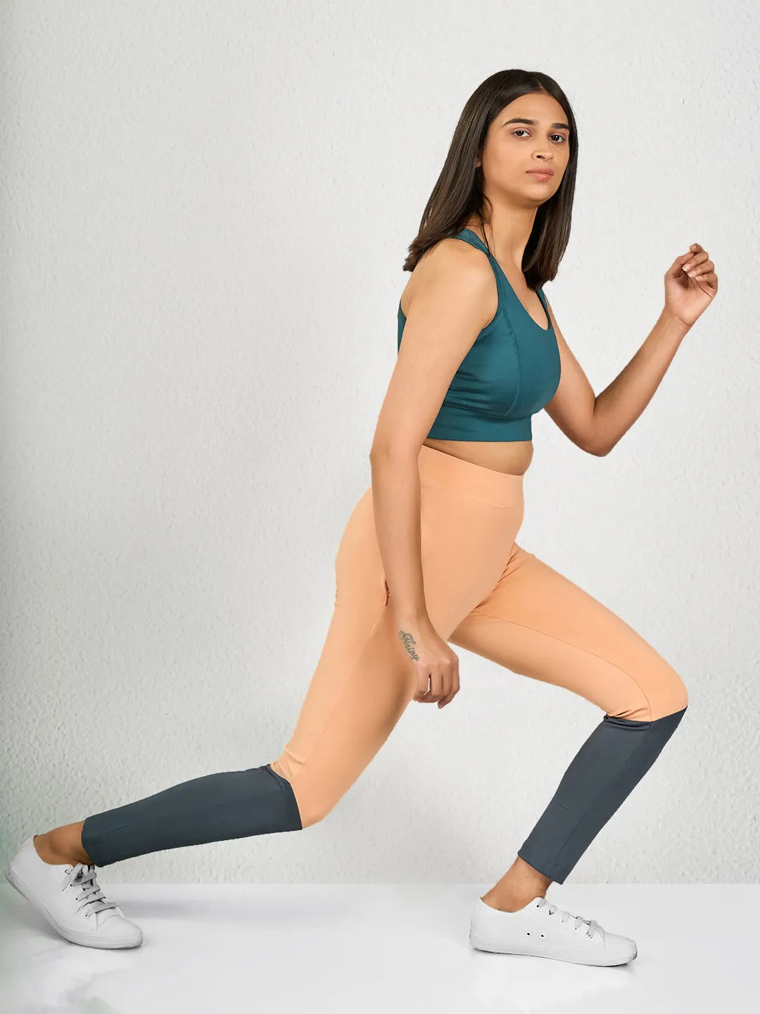 Peach & Grey OC Yoga Pants