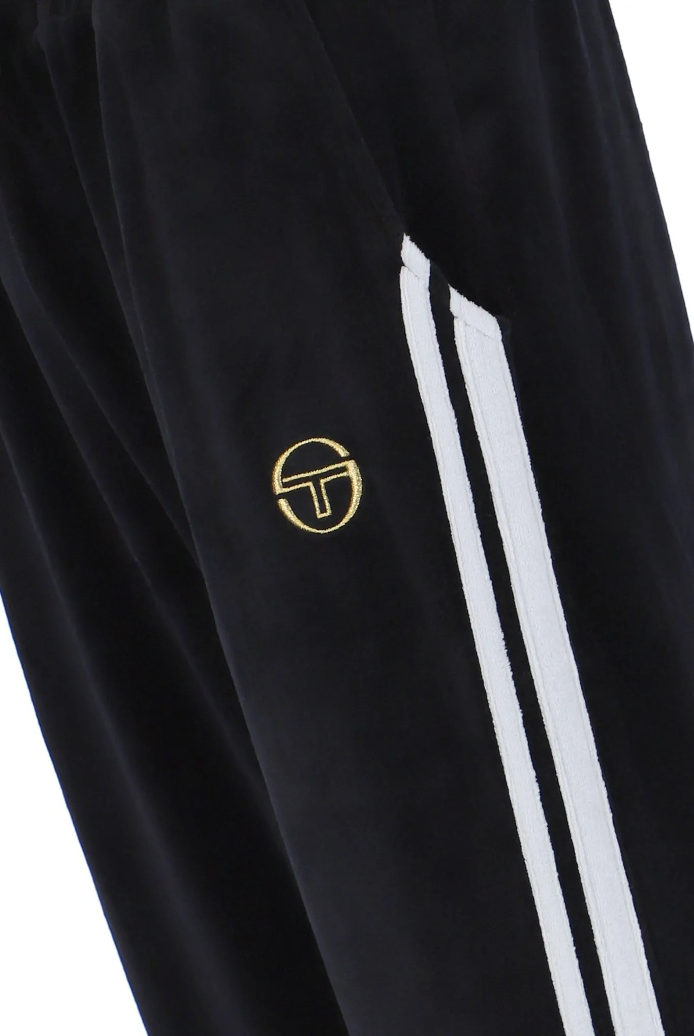 Sergio Tacchini  Damarindo Velour Track Pants  Stm27272-160 Black