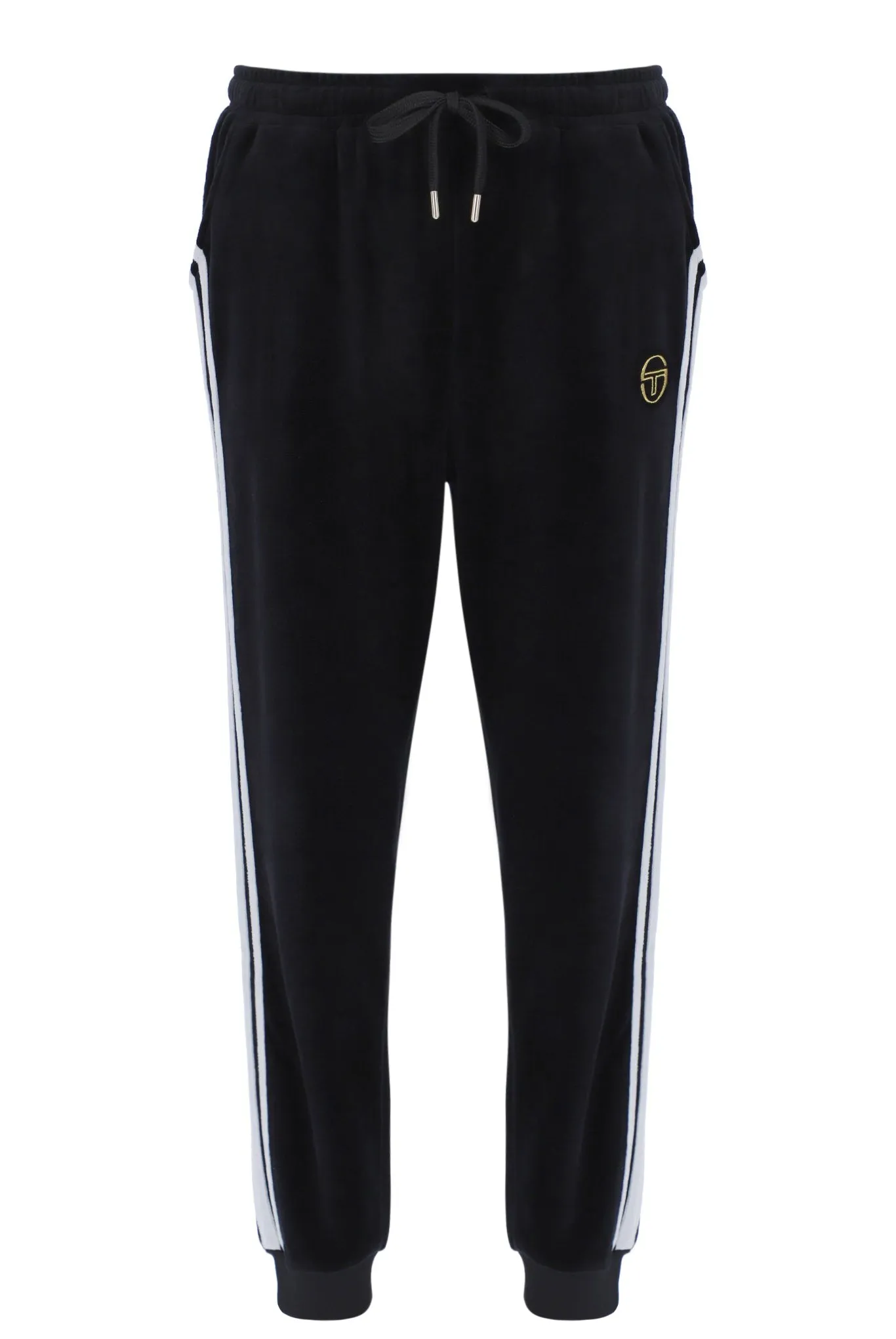 Sergio Tacchini  Damarindo Velour Track Pants  Stm27272-160 Black