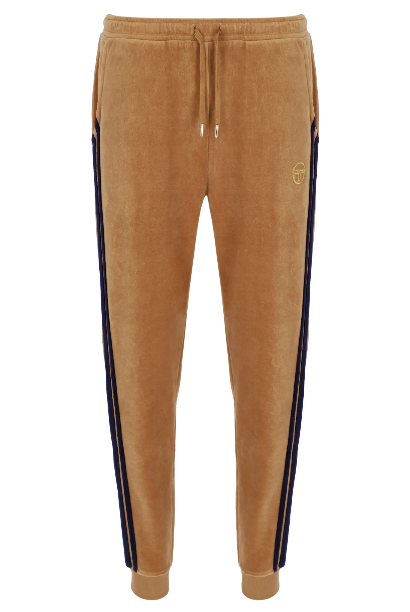 Sergio Tacchini  Damarindo Velour Track Pants  Stm27272-456 Almond/Maritime Blue