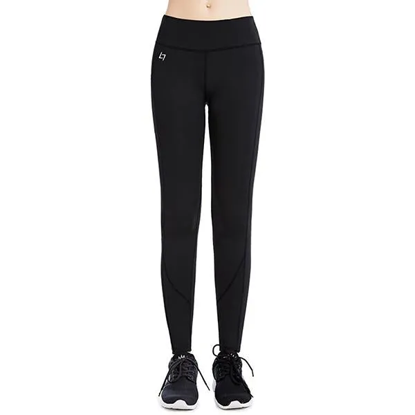 Skinny Yoga Pants With Pockets On Waistband & Sides