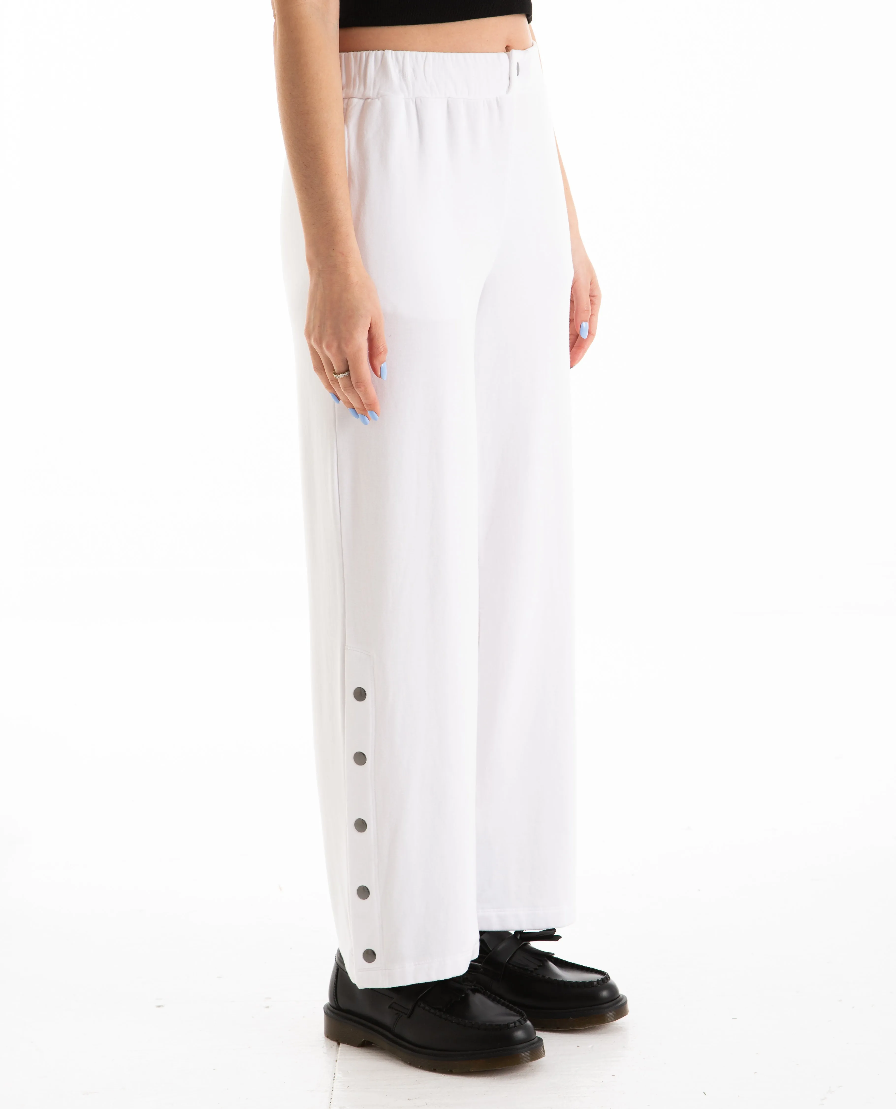 Softest Fleece Snap Track Pant