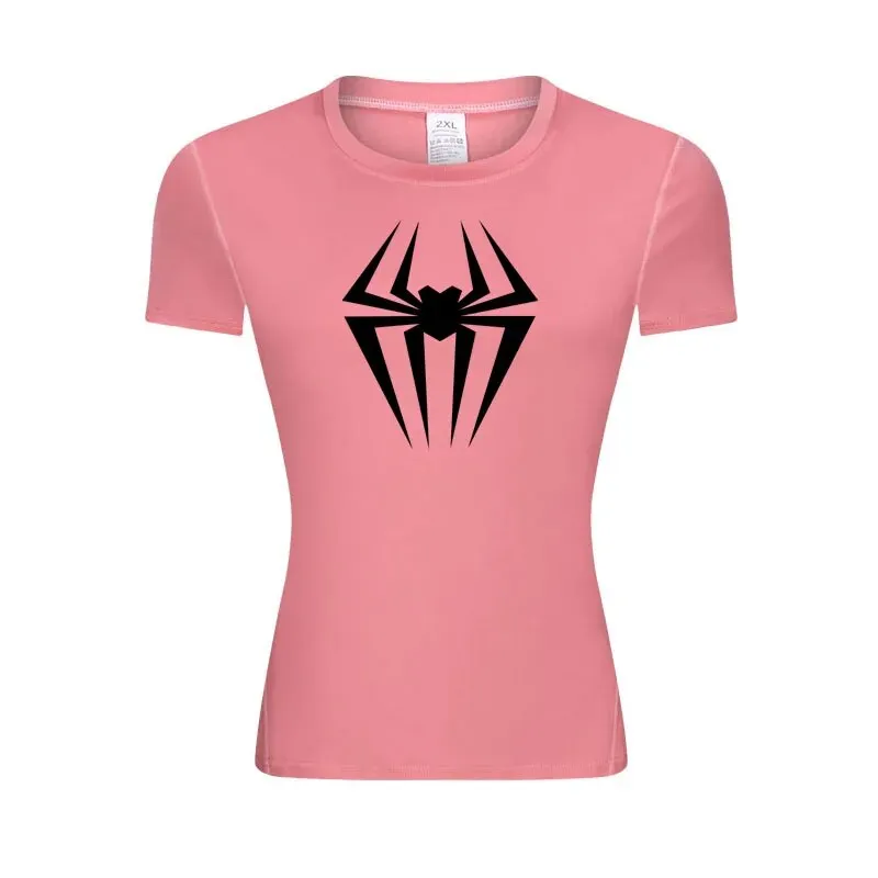 Web-Slinging Gwen Woman's Compression Shirt