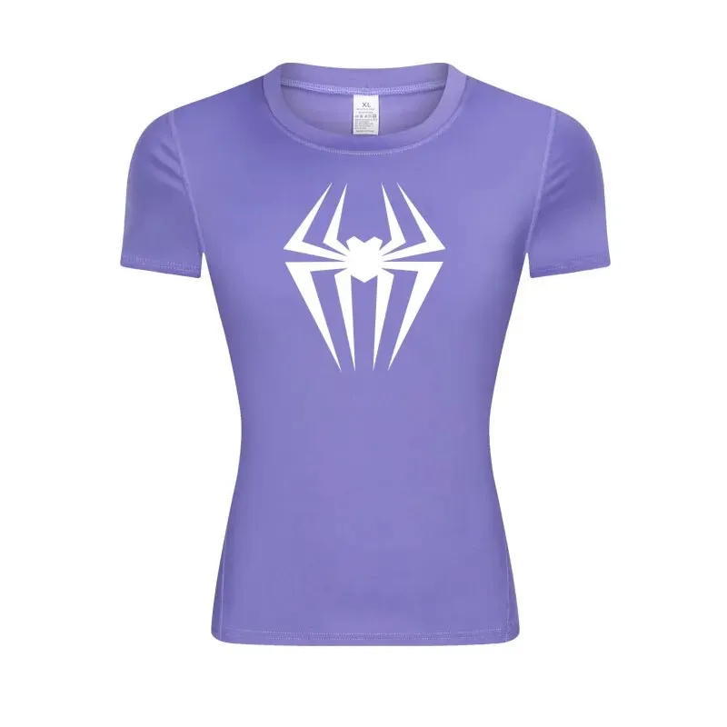 Web-Slinging Gwen Woman's Compression Shirt