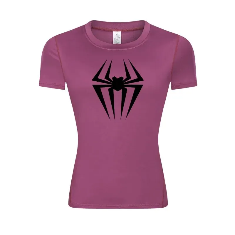 Web-Slinging Gwen Woman's Compression Shirt