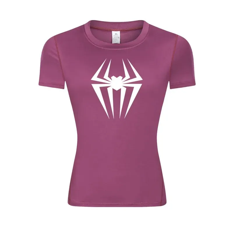 Web-Slinging Gwen Woman's Compression Shirt