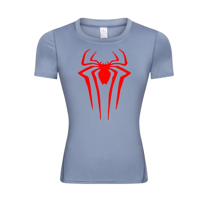 Web-Slinging Woman's Compression Shirt
