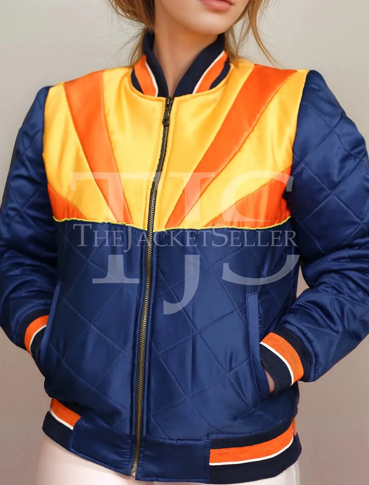 Women Rising Sun Blue Jacket