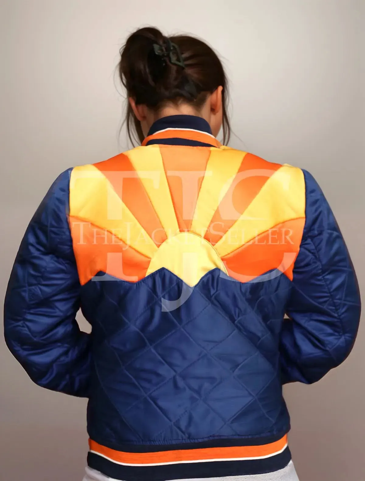Women Rising Sun Blue Jacket